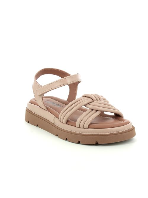 Thea Twist sandalo da donna in pelle beige CARMENS PADOVA | A55305Y